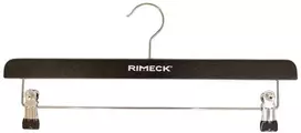 Kelnių pakaba Rimeck, 40 × 17 × 1,3 cm, juoda