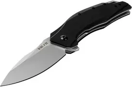 M-TAC Type 17 sulankstomas peilis, juodas / plieno spalvos, 8,5 cm geležte