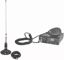 CB PNI ESCORT HP 8000L ASQ radijo stoties komplektas + CB PNI ML160 antena su magnetu