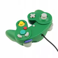 Iris Valdiklis pultelis skirtas Nintendo Gamecube Ngc ir Wii žaidimų konsolei, žalias