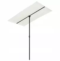 Sodo skėtis sulankstomas ant stulpo stogelis markizė 180x110 cm