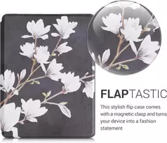 Kobo Glo Hd/touch 2.0 dėklas - "magnolia Taupe" stiliaus knygų skaitytuvui