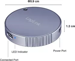 Logilink Ua0438 Ssd dėklas Usb 3.2 Gen2, 100w Pd, Magsafe