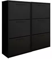 Kier Batų spintelė atidaroma atlenkiama Jasper X2 juoda