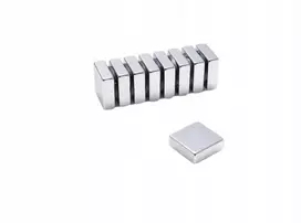 Pagrindinė plokštė Neodimio magnetas, plokštelė Mpł 15x15x5 N38, 10 vnt. komplektas
