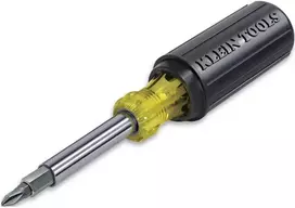 Klein Tools 11-in-1 Atsuktuvas ir Lizdinis Raktas su Patogia Rankena