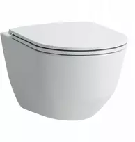 Laufen Pro komplektas: pakabinamas wc puodas + lėtai nusileidžiantis dangtis
