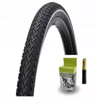 VIPER Dviračio padanga 700x40 28x1,6 atšvaitinė juosta Reflex + kamera Av 48mm