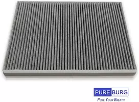 Pureburg Ac4147 pakaitinis filtras, suderinamas su Philips Ac4072/11 oro valytuvu, detalės numeris Ac4147, H13 Hepa + aktyvuota anglis 2-in-1, 2 vnt.