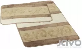 Javo Guminiai neslystantys vonios kilimėliai 2 dalių 60x100 Aries