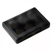 Iris dėžutė žaidimų kortelėms 22 žaidimų kortelės Nintendo 3ds ir 2ds konsolei, juoda