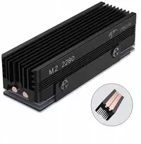 Pasyvus radiatorius Ssd M.2 diskui, Nvme 2280 aušinimas Varinis Branduolys
