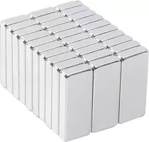 Aenienoe Maži stačiakampiai neodimio magnetai, ypač stiprūs 12 x 5 x 2 mm mini magnetai skelbimų lentai, magnetinei lentai, šaldytuvui, baltajai lentai, rankdarbiams, nuotraukoms, 30 vnt.