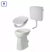 Pakabinamas unitazas neįgaliesiems ir pagyvenusiems žmonėms, wc bidetas