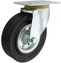 Zabi 200 pasukamas ratukas, skirtas vežimėliams iki 250 kg, metalinis guolis