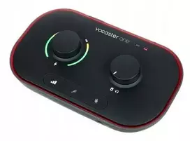 Stiprintuvas Usb garso sąsaja podcast'ams Focusrite Vocaster One