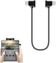 Panlouting usb-c į usb-c otg duomenų kabelis nuotolinio valdymo kabelis, skirtas dji mavic 3 mini 2 mini 3 pro air 2s mavic air 2 dji rc-n1 rc pro dji osmo 30 cm, suderinamas su iphone 16 pro plus galaxy s24 ipad