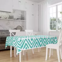 Bonamaison virtuvės dekoratyvinė staltiesė turkio spalvos balta 140 x 160 cm - sukurta ir pagaminta Turkijoje
