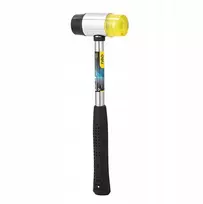 Deli Tools guminis plastikinis kalvio plaktukas 40 mm