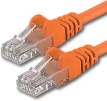 2 m cat 6 ethernet kabelis gigabitinis rj45 lan patch kabelis, suderinamas su internetu, maršrutizatoriumi, modemu, išmaniuoju televizoriumi, kompiuteriu ir nešiojamuoju kompiuteriu, oranžinis - 1 vnt. - 2 m
