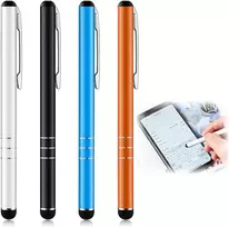4 Stylus rašikliai, liečiamo ekrano rašiklis, talpinis rašiklis, planšetinio kompiuterio telefono rašiklis, skirtas liečiamo ekrano įrenginiams, planšetiniams kompiuteriams ir visiems išmaniesiems telefonams