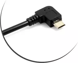 A123 Systems, Inc System-s 56972317 Otg Host Usb 3.1 Type C 90° kampu prijungtas Usb jungtis į Micro Usb Male 90 laipsnių kampu adapterio kabelį, 26 cm