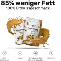 Žemės riešutų sviesto milteliai light 450 g - žemės riešutų sviestas milteliais su 85% mažiau riebalų, be cukraus i žemės riešutų kremas su nuostabiu wehle sports skoniu