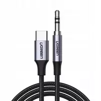 Ugreen stereo audio Aux 3,5 mm mini jack - Usb Type-c kabelis telefonui, planšetiniam kompiuteriui