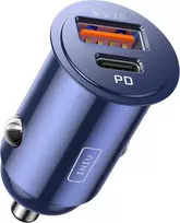 INIU automobilinis įkroviklis 60 W su USB-C PD 3.0 ir USB-A QC 3.0
