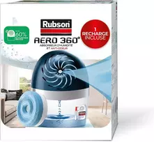 Sausintuvas Rubson drėgmės sugėriklis AERO 360° iki 20 m² su 450 g neutralia kasete