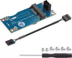 Mini Pci-e Wwan/lte adapteris su Sim lizdu motininėms plokštėms