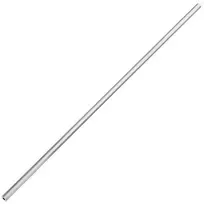 Mromax 6063 aliuminio apvalus vamzdis, 300 mm ilgio, 6 mm išorinis skersmuo, 3 mm vidinis skersmuo besiūlis tiesus aliuminio vamzdis, sidabrinis (1 vnt.)