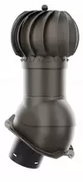 Krono-plast besisukantis sferinis kaminėlis 150 skardinei trapecinei stogų dangai T18 tamsiai rudas Ral 8019