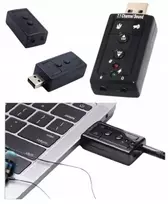 Stiprintuvas Išorinė Usb garso plokštė 7.1 su mikrofonu ir ausinių jungtimi