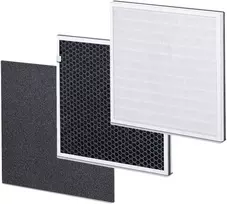 Beurer Lr 310/lr 300 filtro keitimo rinkinys, trigubo sluoksnio filtro sistema, hepa filtras h13, aktyvintos anglies filtras, pirminis filtras, skirtas beurer oro valytuvams lr 310 ir lr 300