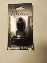 Legend Sport Plastikinis švilpukas Coyote 1040 Legend be kamuoliuko - juodas
