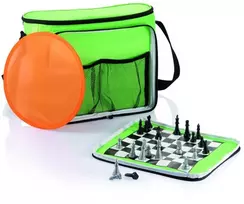 Termoizoliacinis krepšys šachmatai frisbee piknikui paplūdimio rinkinys
