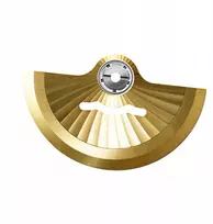 Laikrodis Mechaninis laikrodžio mechanizmo dalis, laikrodžio "pasidaryk pats" įrankis, elegantiškas auksas