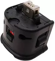 Bstcar motion plus adapteris, suderinamas su wii, išorinis indukcinis adapteris, wii motion plus jutiklio greitintuvo adapteris, wii nuotolinio valdymo pultas