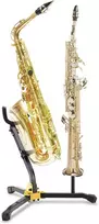 Hercules universalus stovas, 1 alto / tenorinis saksofonas, 1 sopraninis saksofonas / fliugelhorno krepšys