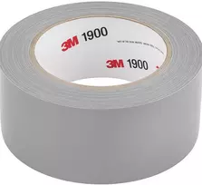 Dpm tapes - 1900 Duct Tape - itin stipri amerikietiška lipni juosta remontui, tvirtinimui, pakavimui, sandarinimui, visoms reikmėms - naudojimui patalpose ir lauke - 50 mm x 50 m (pilka)