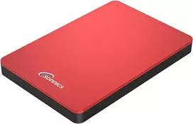 Sonnics 1tb raudonas išorinis nešiojamas kietasis diskas Type C Usb 3.1, suderinamas su Windows Pc, Mac, Smart Tv, XBOX One ir Ps4