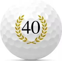 Golfų kamuoliukų rinkinys iš 3 vnt. gimtadienio golfo dovana golfo gimtadienio dovana idėja jubiliejui su gimtadieniu 18 20 22 25 30 33 35 40 44 45 50 55 60 65 66 70 75 77 80 85 88 90