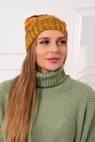 Moteriška žieminė kepurė su fliso pamušalu Dolores, oranžinė