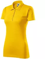 Moteriški medvilniniai polo marškinėliai Malfini Single J., geltoni