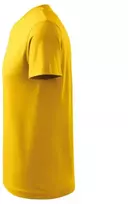 Vyriški marškinėliai Malfini V-neck, geltoni
