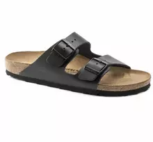 Moteriškos natūralios odos šlepetės Birkenstock Arizona NL