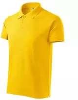 Vyriški medvilniniai polo marškinėliai Malfini Cotton Heavy, geltoni