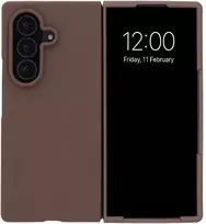 Accezz skysto silikono dėklas su MagSafe, skirtas Samsung Galaxy Z Fold 8 Ultra – New Tea Brown