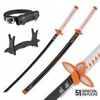 Medinis kardas Katana Demon Sword Slayer Shinobu Kocho JT10658BK